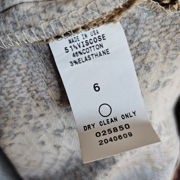 Rare Vintage Cache Women's 3 Piece Set - Jacket/Tank/Pants Pant Suit Snake Skin - Picture 6 of 16